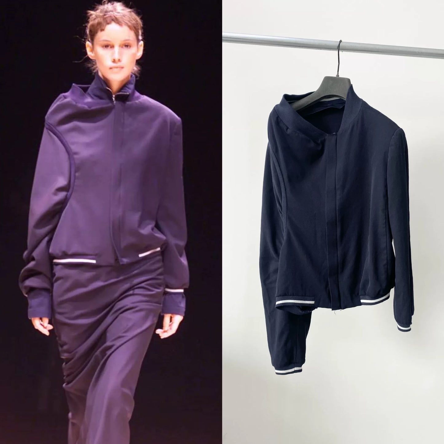 Yohji Yamamoto 2001 Asymmetric Jacket