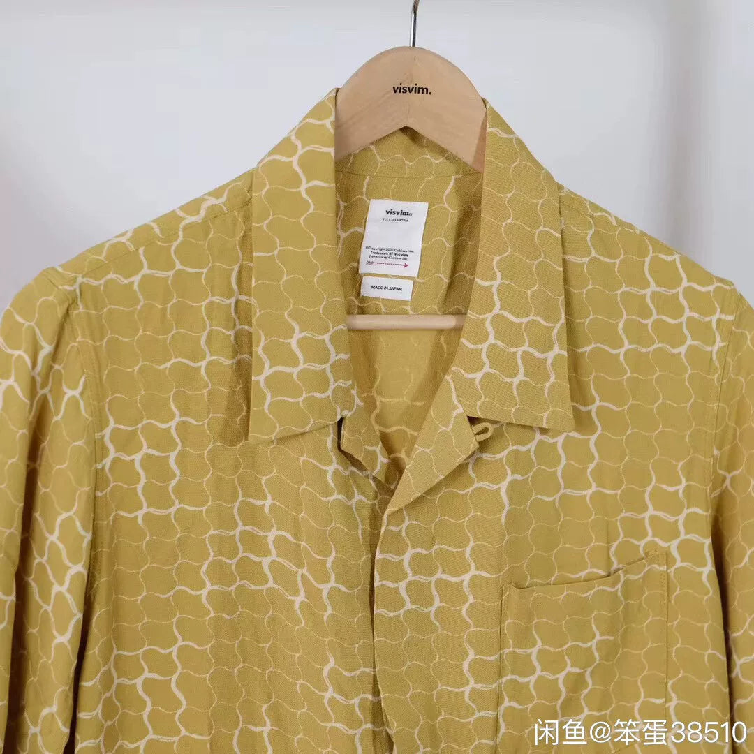 visvim 20SS FREE EDGE S/S LATTICE SHIRT