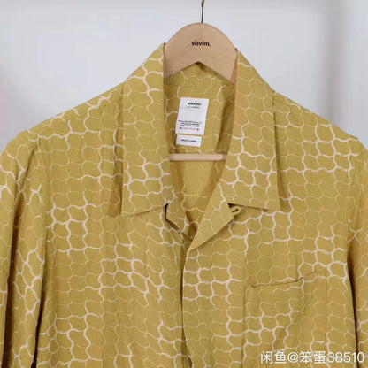 visvim 20SS FREE EDGE S/S LATTICE SHIRT