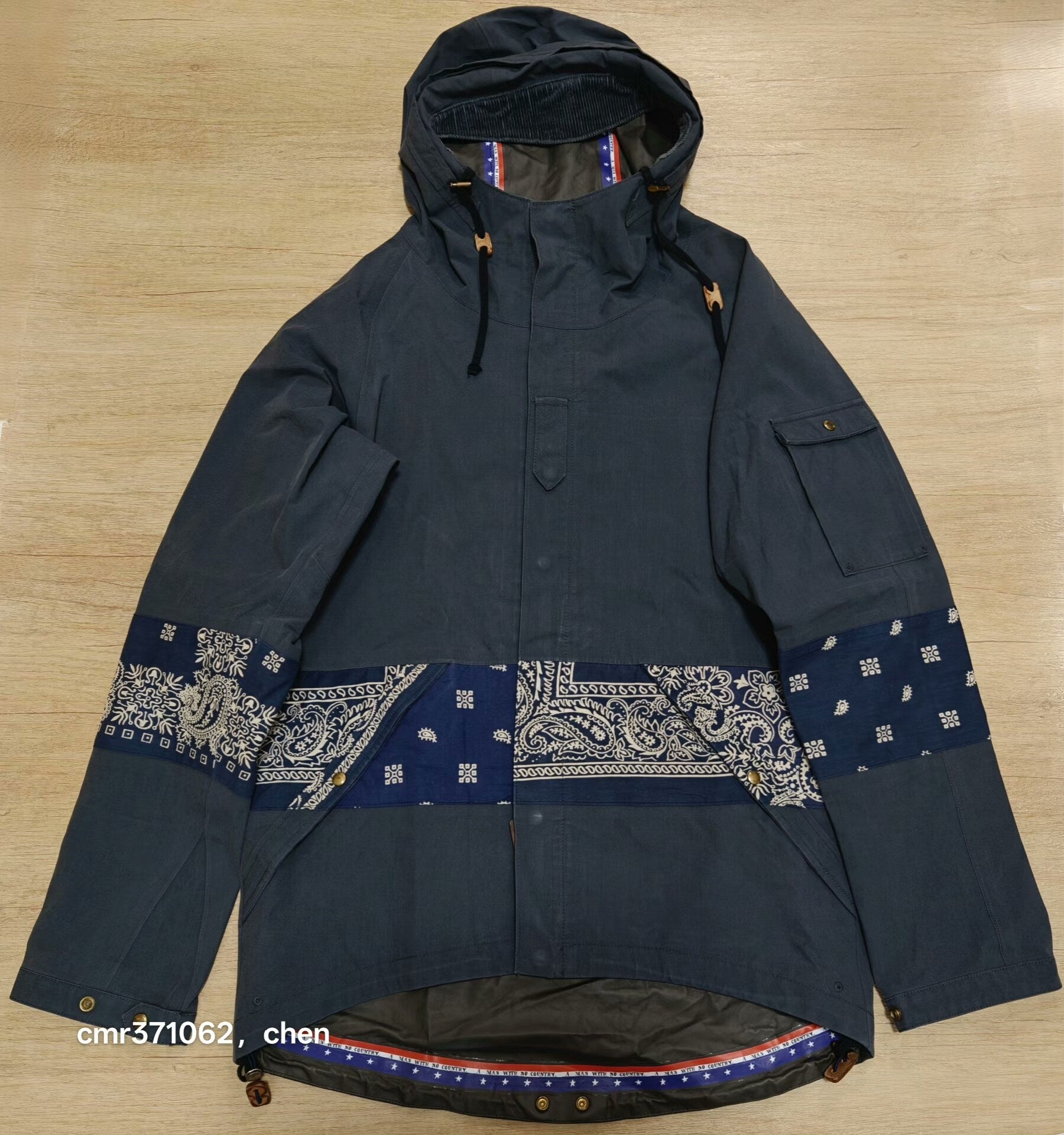 VISVIM 15 ICT NOMAD JKT 2.5L BANDANA