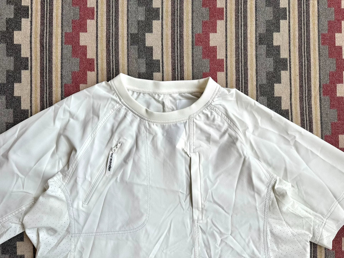 outdoor stretch rip pullover t-shirt