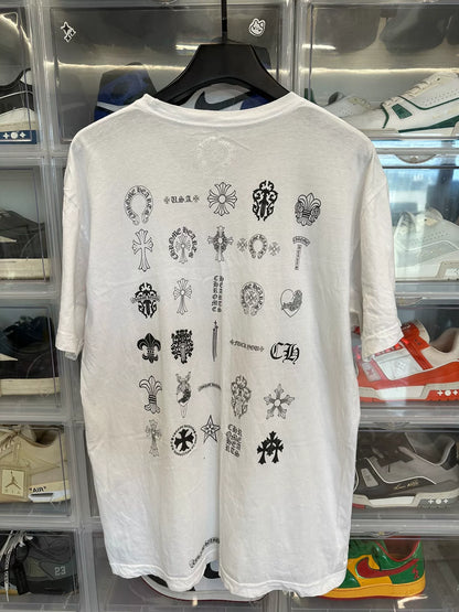 Chrome Hearts White Short-Sleeve Shirt