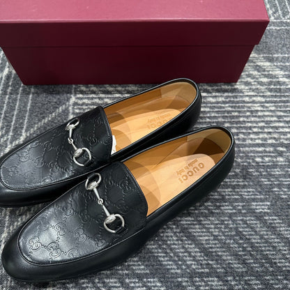 Gucci Horsebit Leather Loafers Size 45