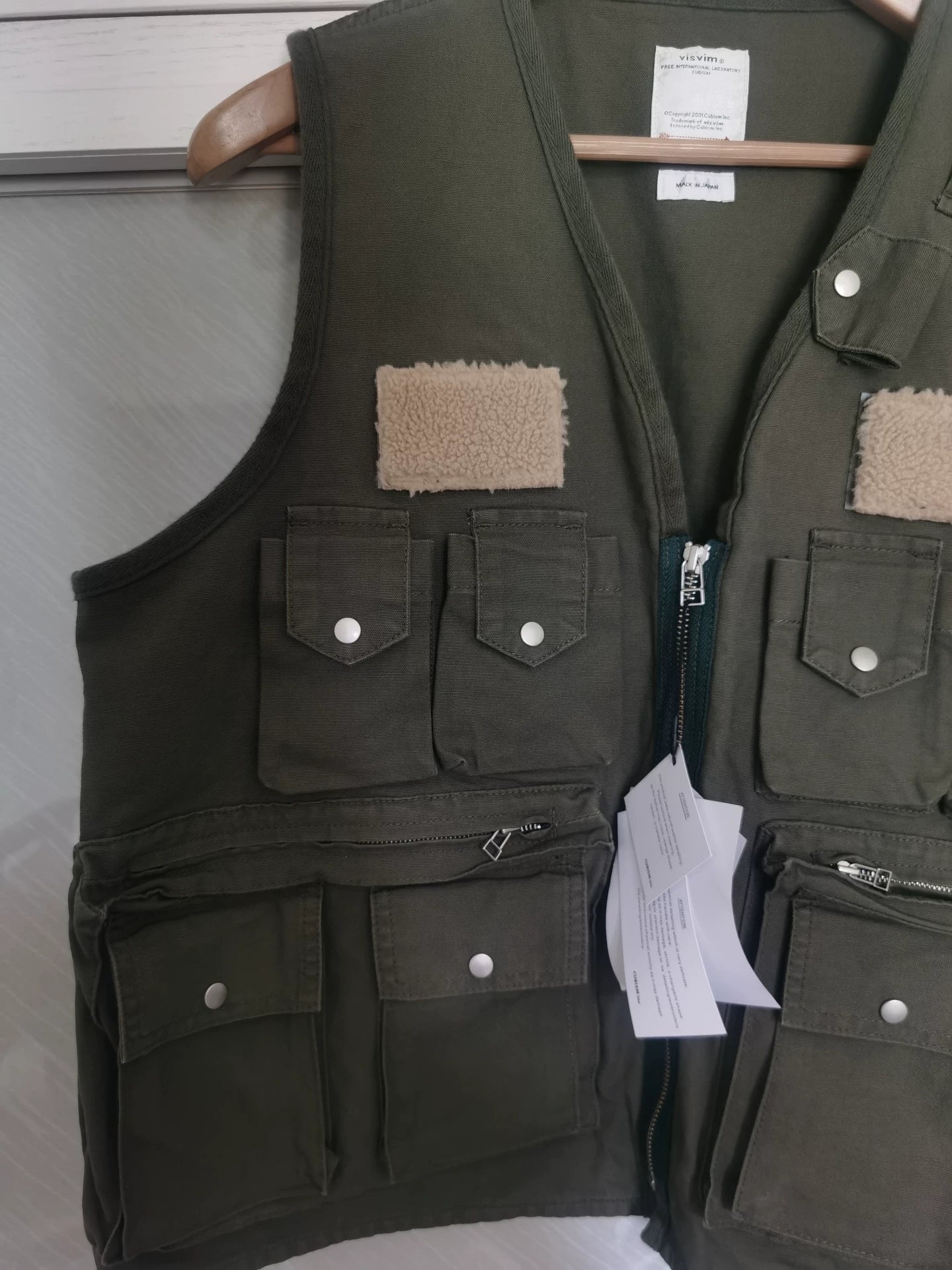 Visvim Olive Green Utility Vest