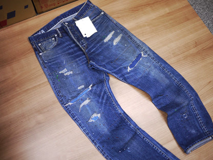 visvim social sculpture dry denim 4 pants