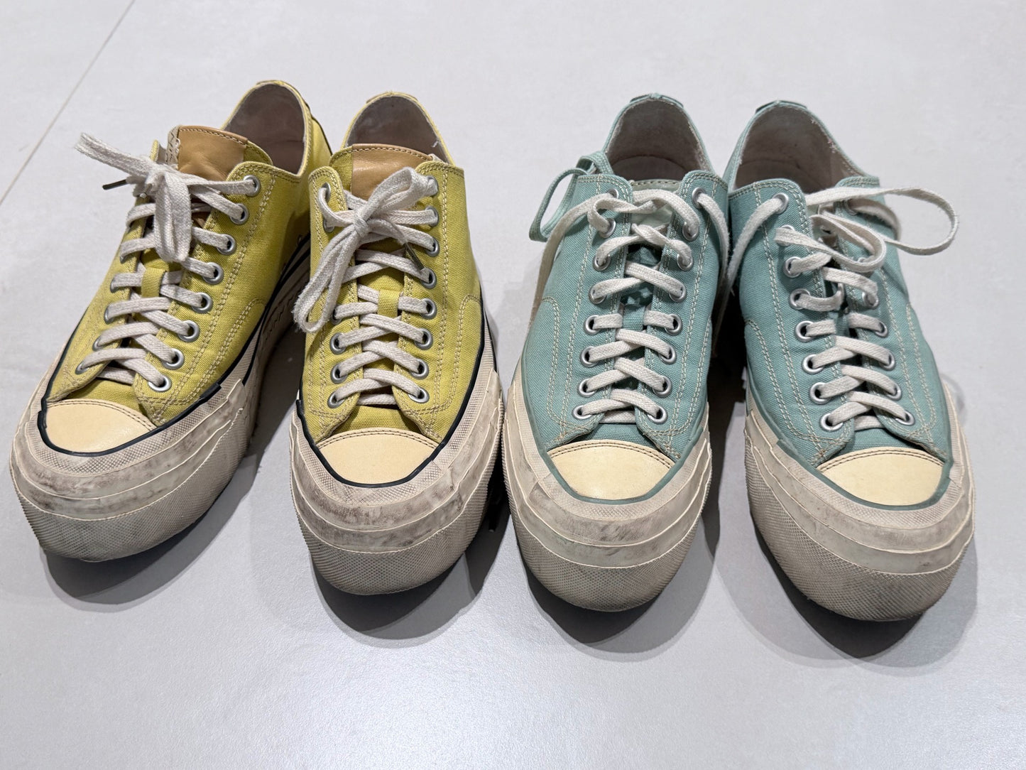 Authentic Visvim Platform Canvas Shoes