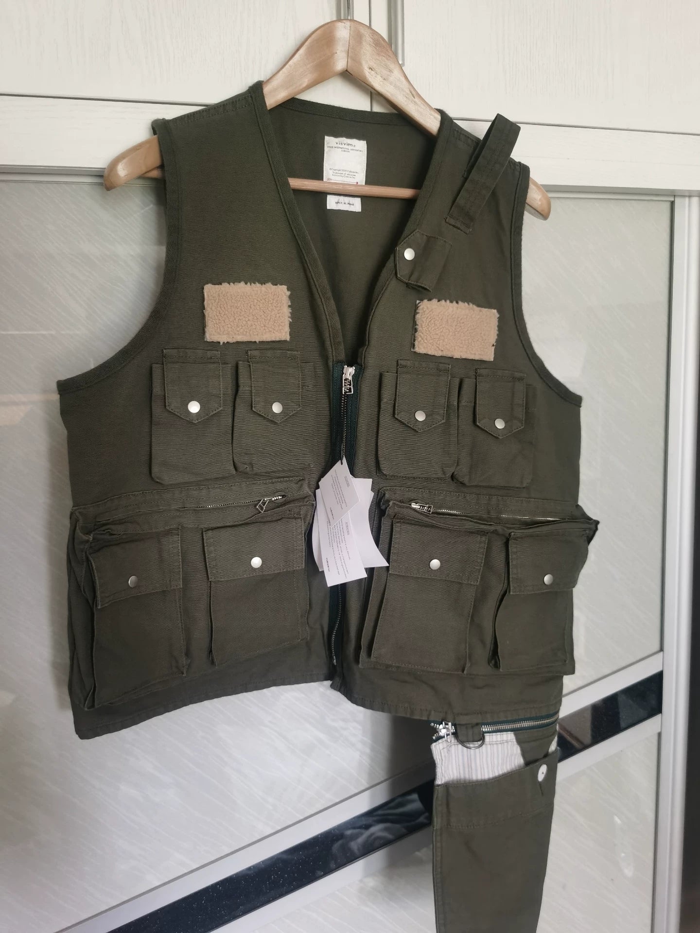 Visvim Olive Green Utility Vest