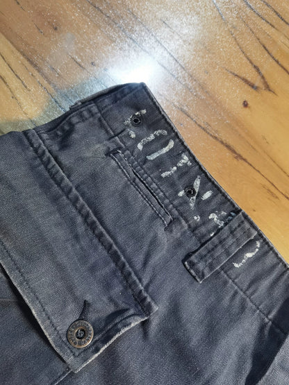 RRL Ralph Lauren Vintage Distressed Blue Shorts
