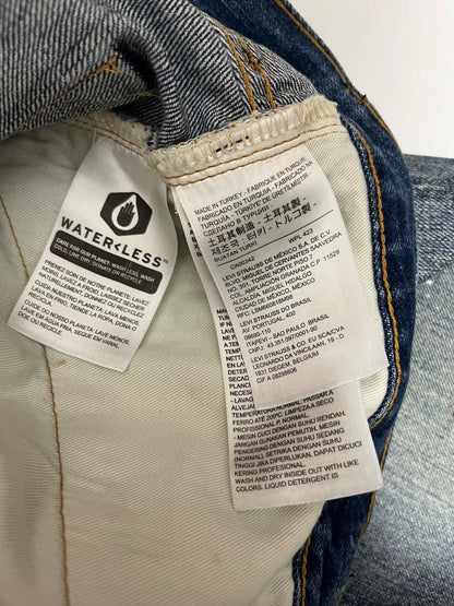 vintage distressed denim jeans by levi's