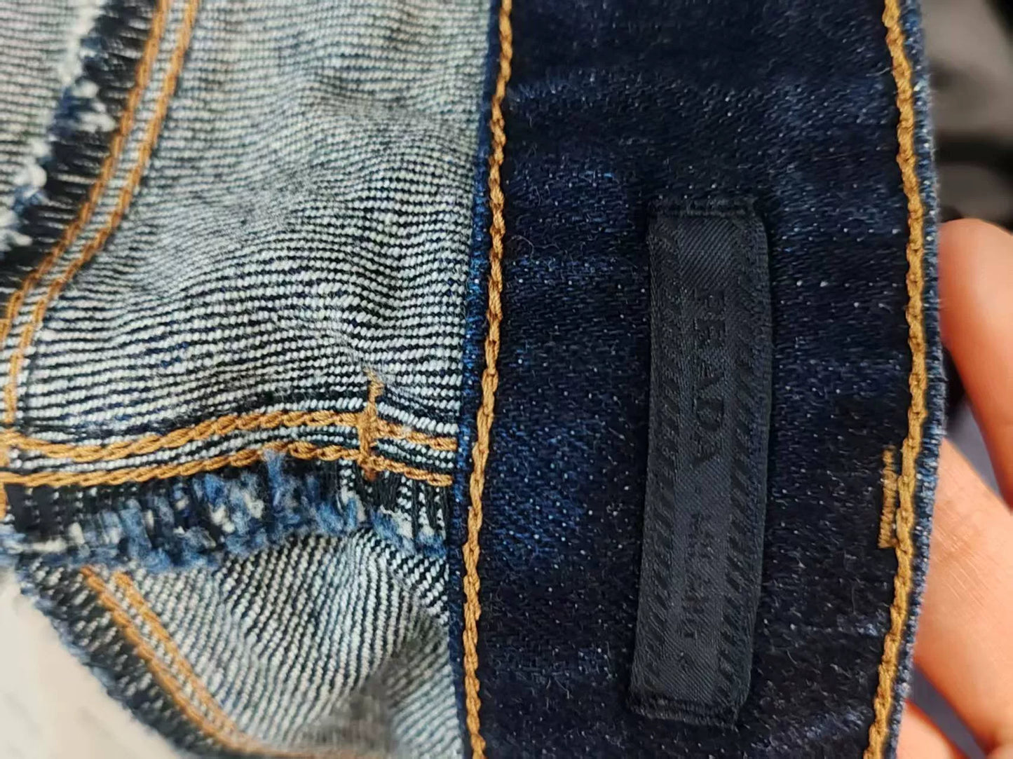 Authentic Prada Denim Jeans in Excellent Condition
