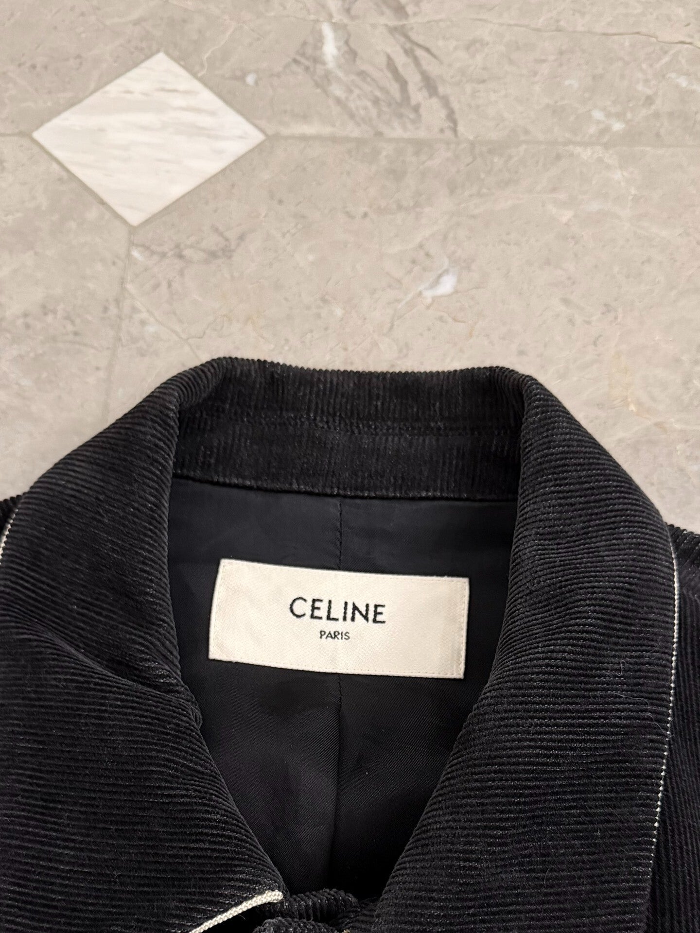 Celine By Hedi Slimane Teddy Jacket