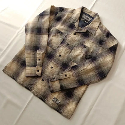 neighborhood 092BENH-SHM02 Wool Plaid Shirt