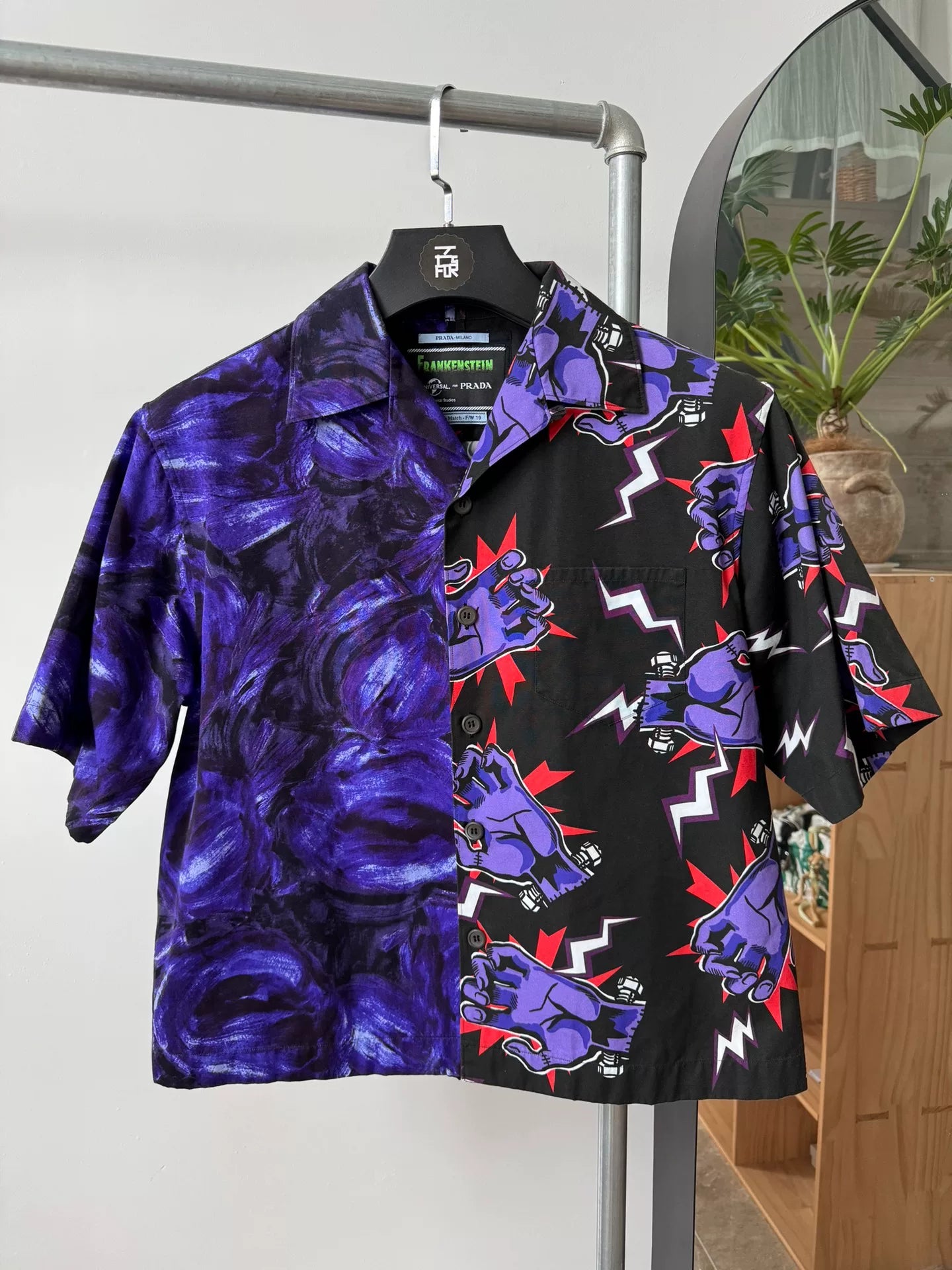 PRADA AW19 Short Sleeve Shirt