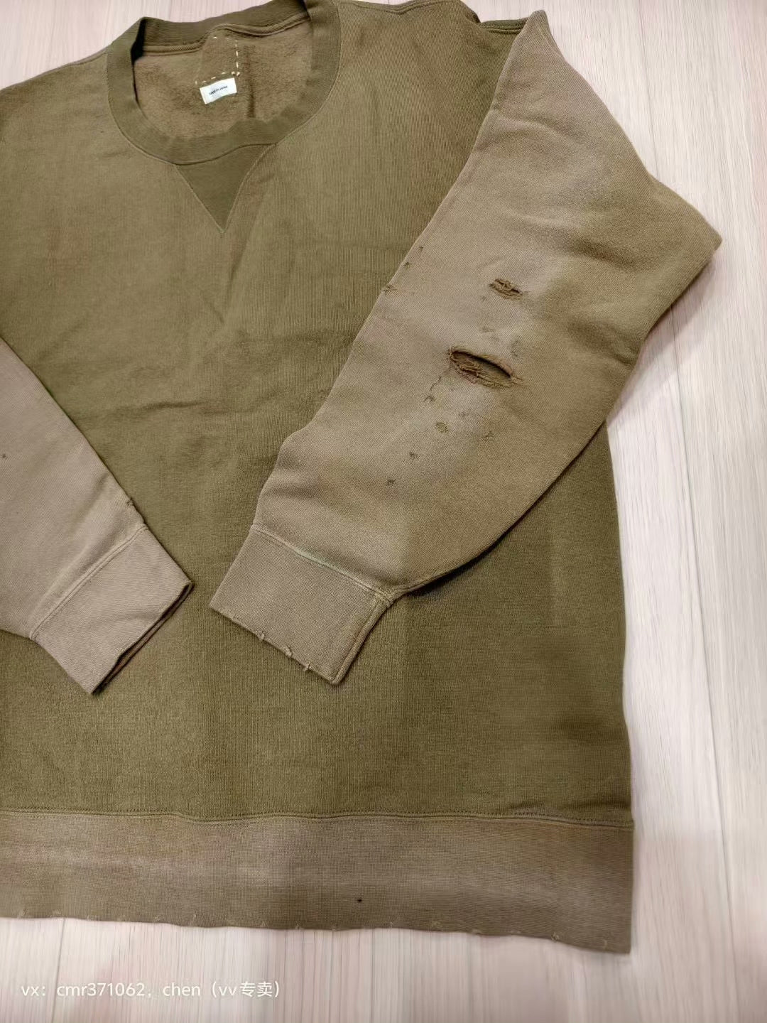 visvim 20SS Jumbo Sweat Crash