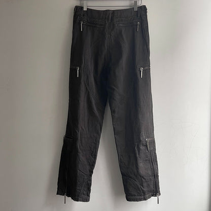 heavy-duty zippered pants by rip van winkle