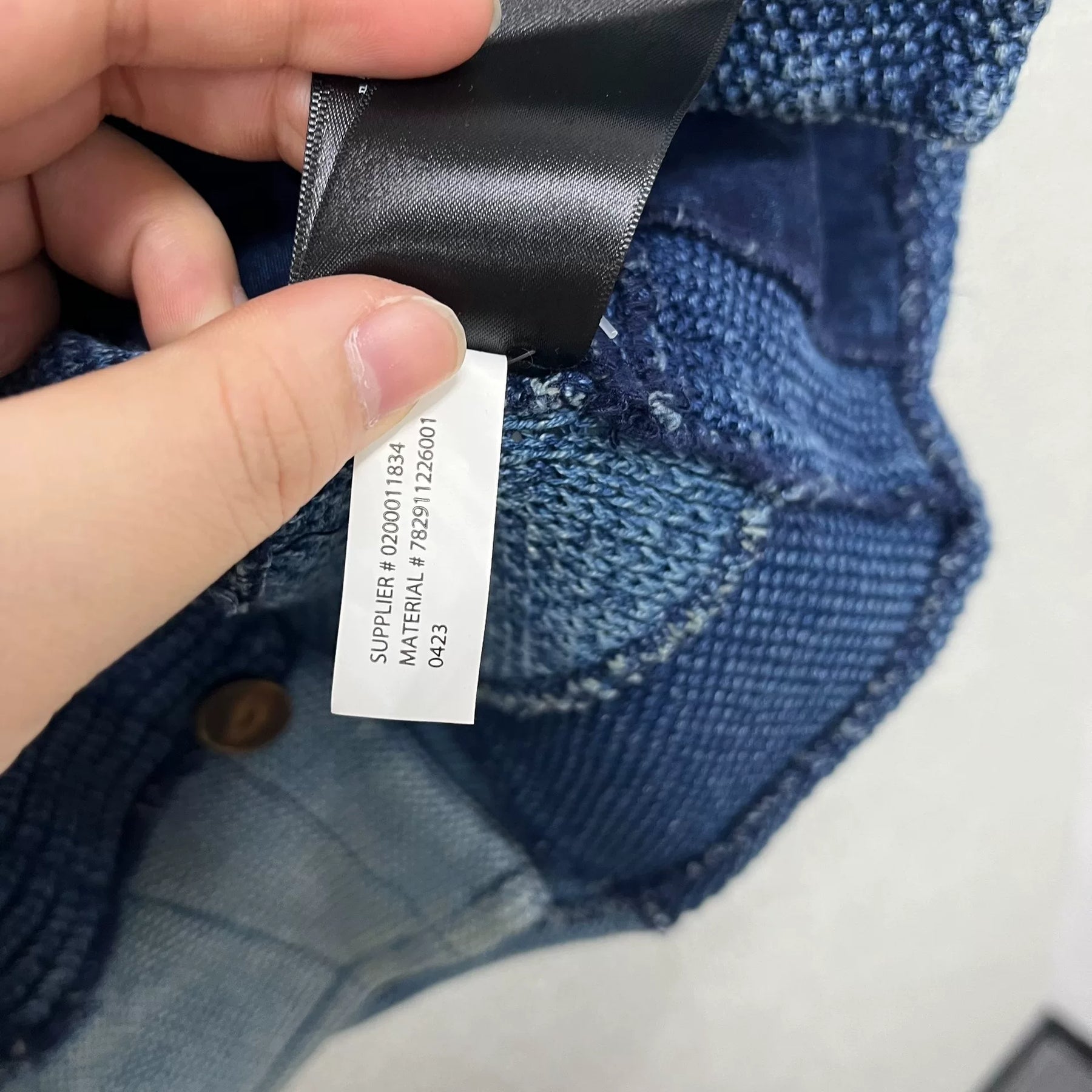 RRL Double RL Patchwork Cotton Linen Jacket