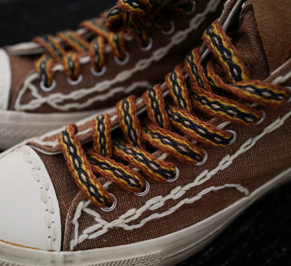 visvim skagway sashiko canvas shoes