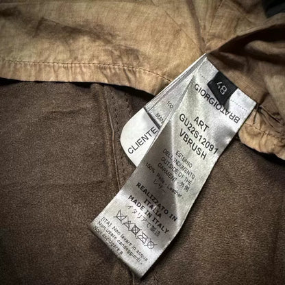 Giorgio Brato Men's Retro Leather Jacket
