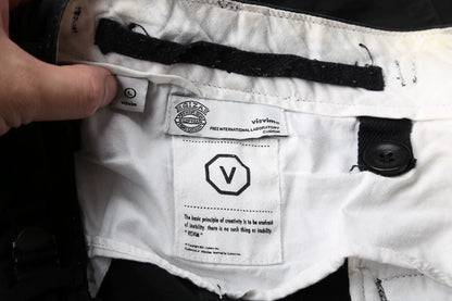 visvim Giza Eiger Cargo Shorts Black L