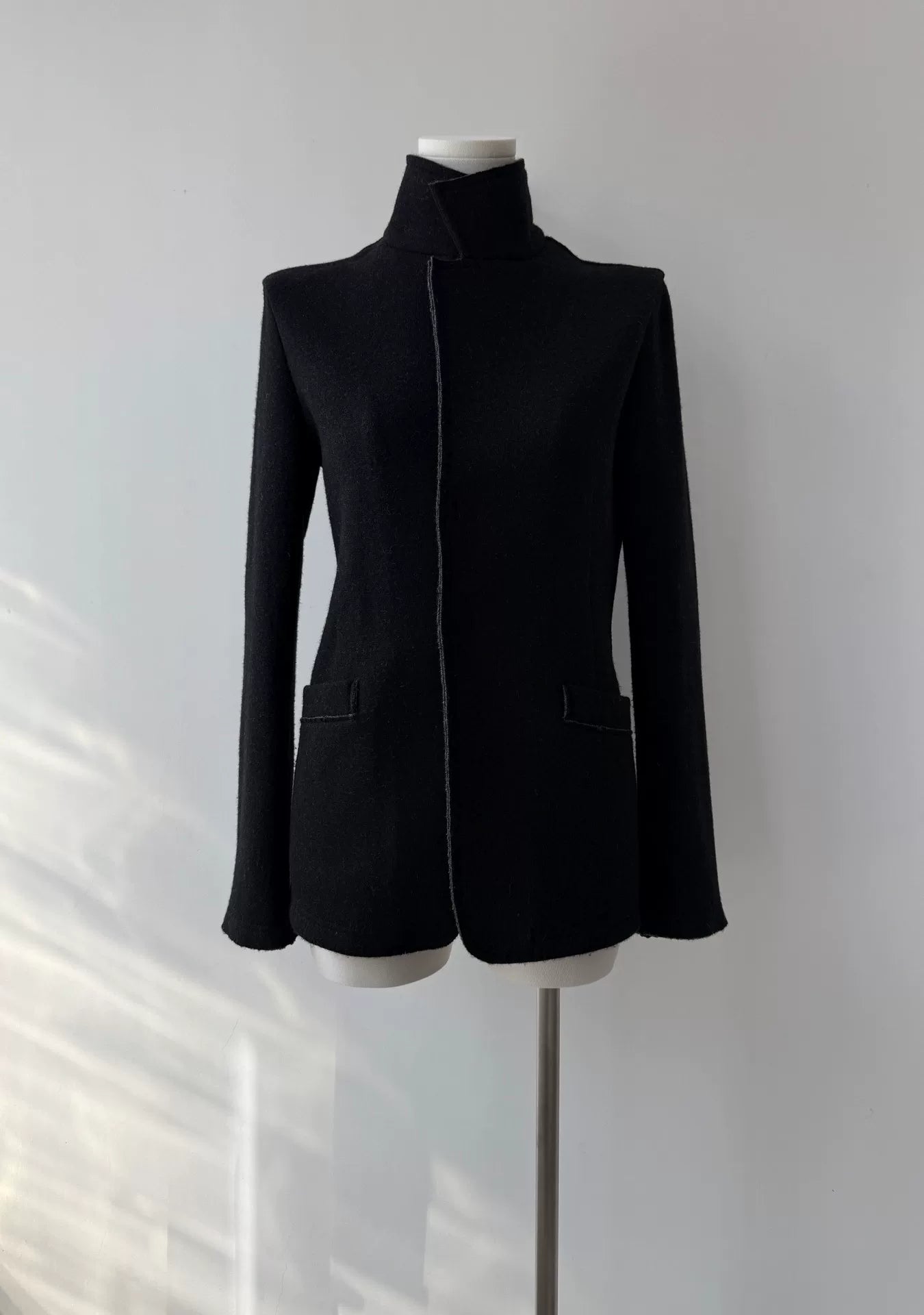 yohji yamamoto y's minimalist wool blazer