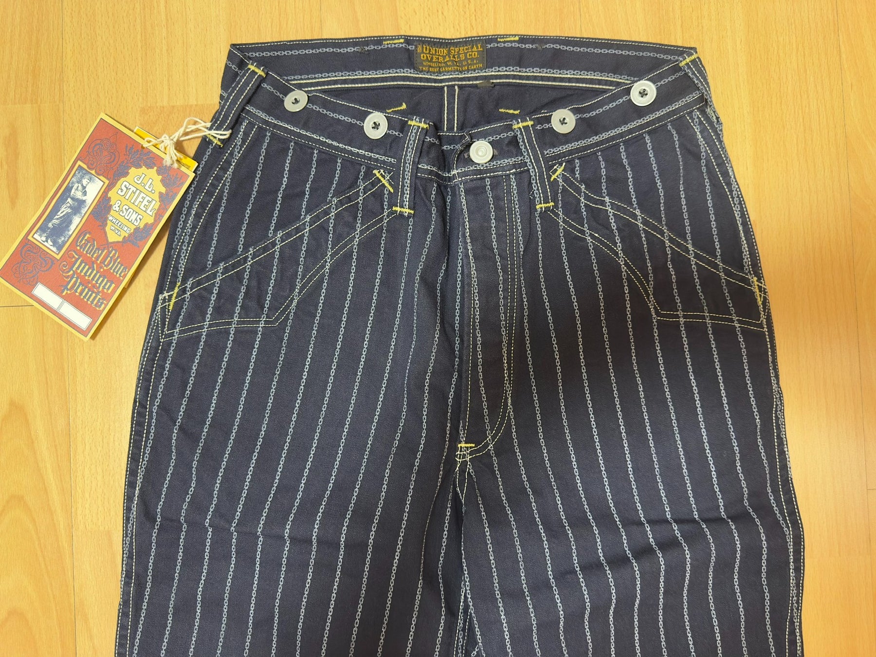 Freewheelers Chain Dye Work Pants