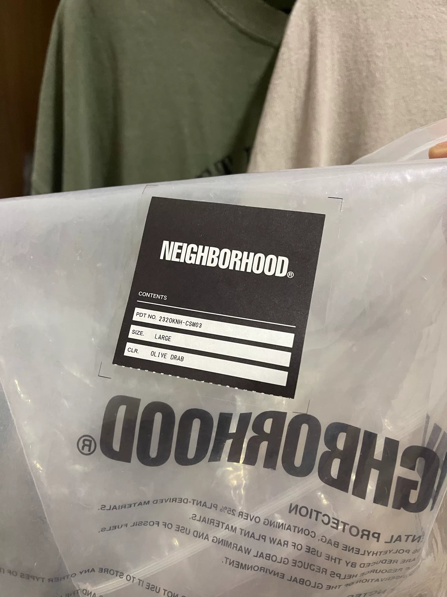 NEIGHBORHOOD Damage Crewneck T-Shirt