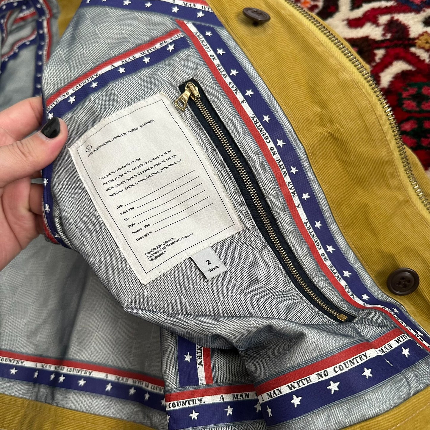 visvim Gore-Tex Corduroy Jacket