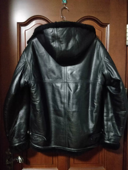 Bape Early Year Fur Leather Jacket