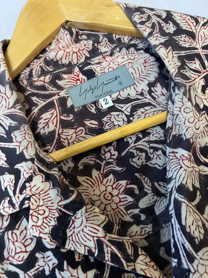 Yohji Yamamoto 22SS All-Over Floral Shirt