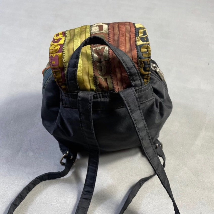 Vintage Jean Paul Gaultier Striped Backpack