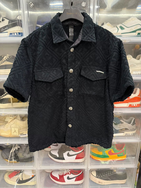 Chrome Hearts Black Short-Sleeve Shirt