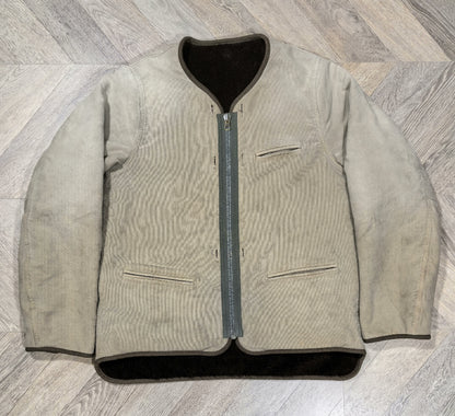 visvim contrary dept liner jacket in olive
