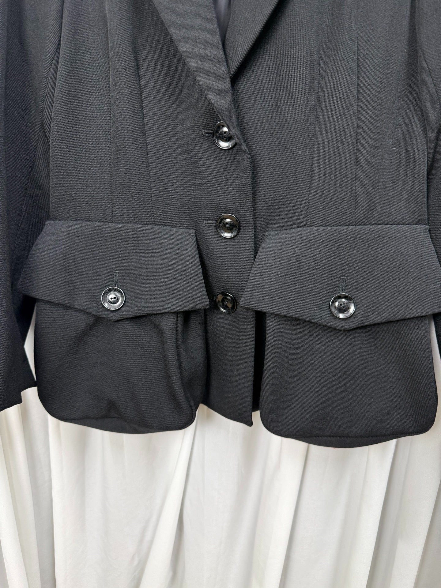 Yohji Yamamoto 23AW Waist-Cinched Jacket