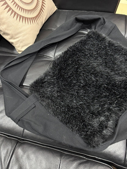 Comme des Garcons Homme Fuzzy Hobo Bag