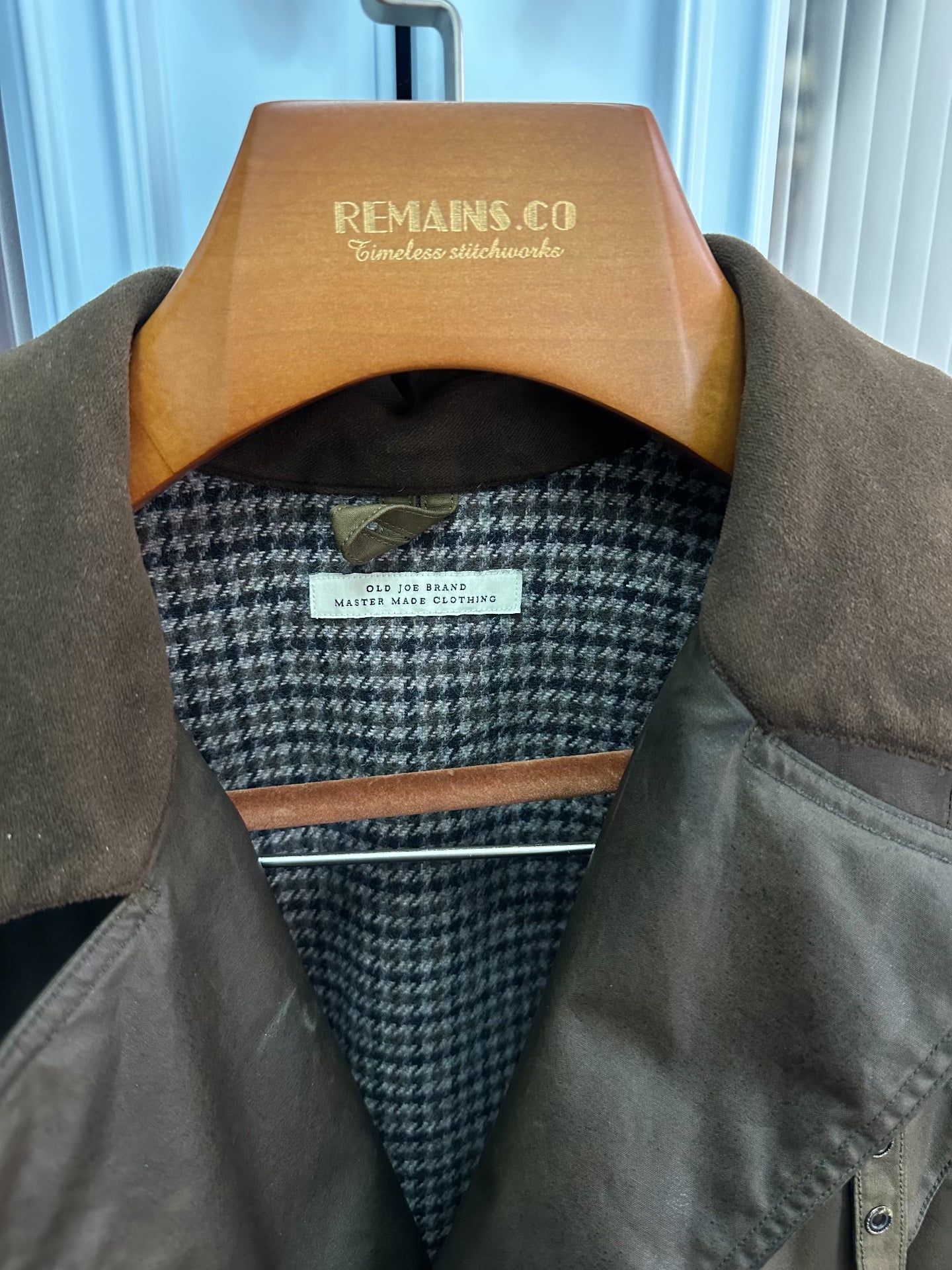 Oldjoe Wax Jacket Size 36