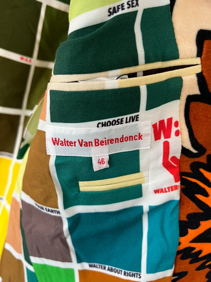 Walter Van Beirendonck SS17 Floral Suit