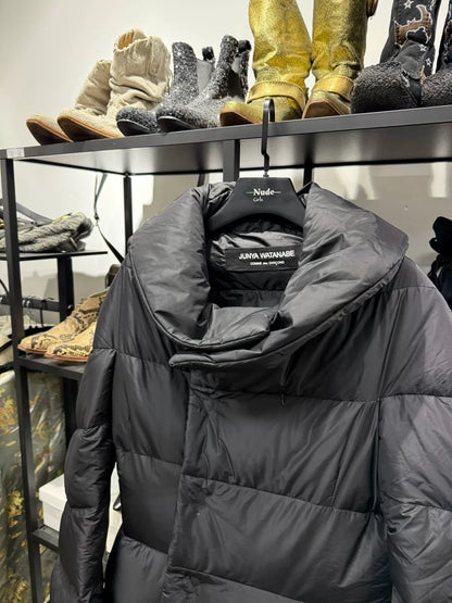 unique waist-shaped down coat