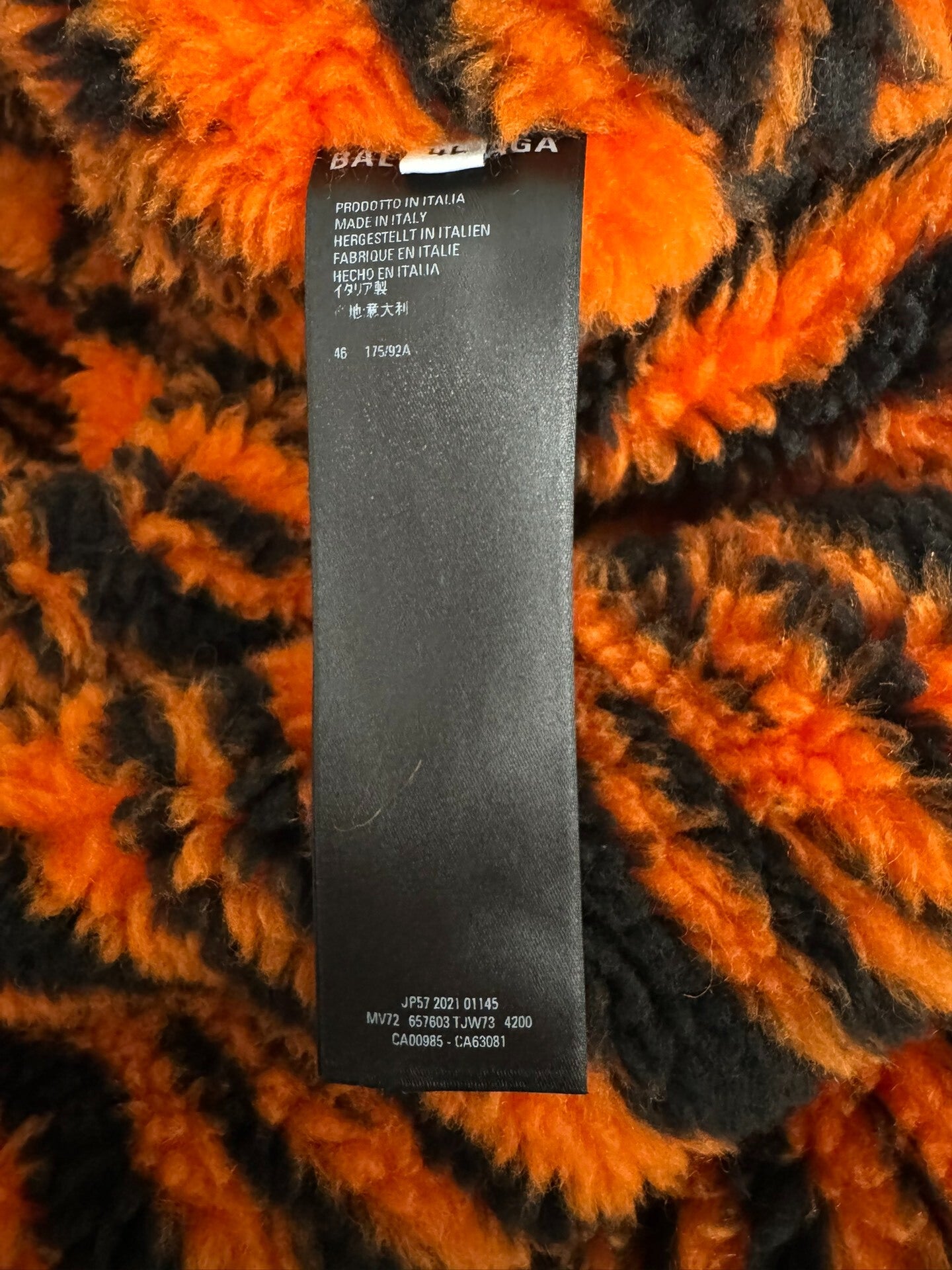 Balenciaga Double-Sided Denim Jacket Year of the Tiger