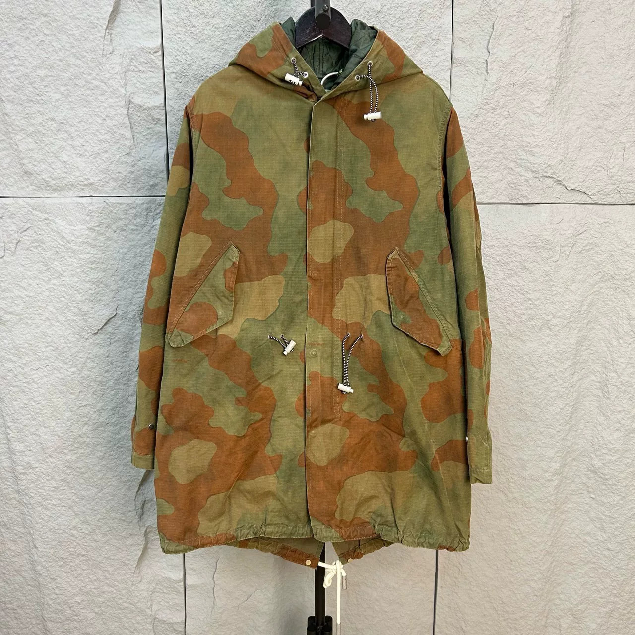 off white military style jacket size XS
