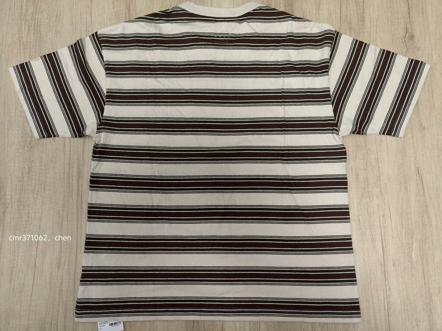 VISVIM 22SS BORDER JUMBO TEE