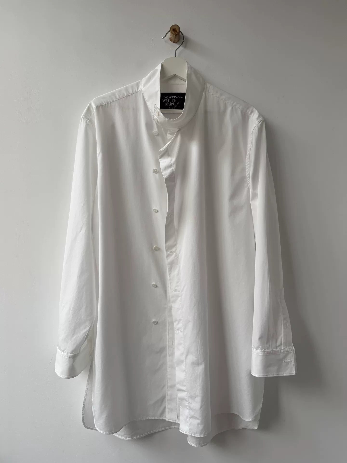 Yohji Yamamoto White Deconstructed Shirt