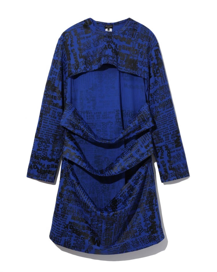 COMME des GARCONS HOMME PLUS Layered Print T-Shirt