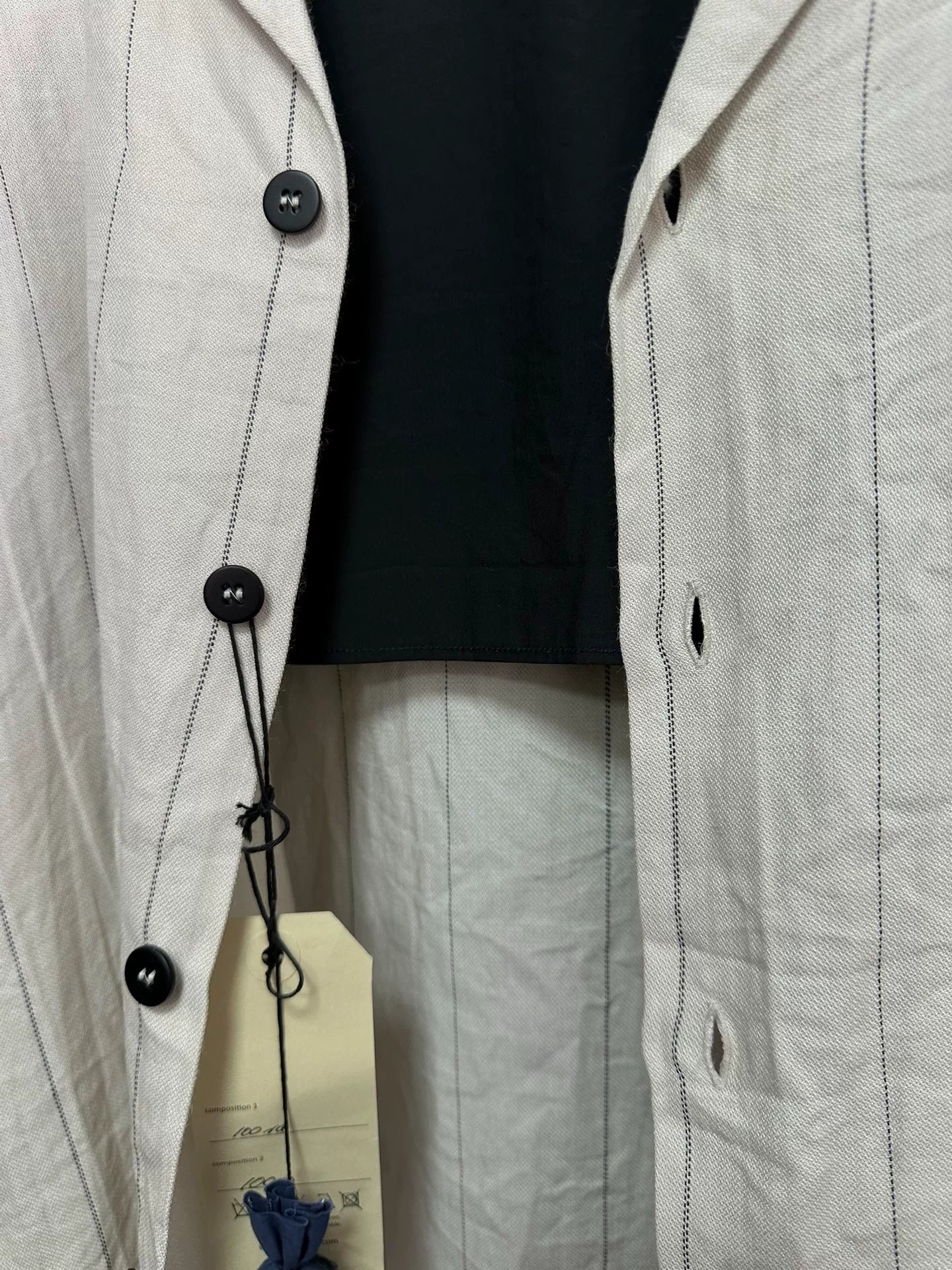 bergfabel lightweight linen jacket 19ss