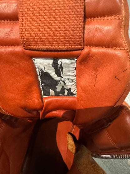 Rick Owens Geobasket Sneakers in Orange