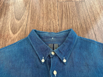 visvim lungta long sleeve patch shirt