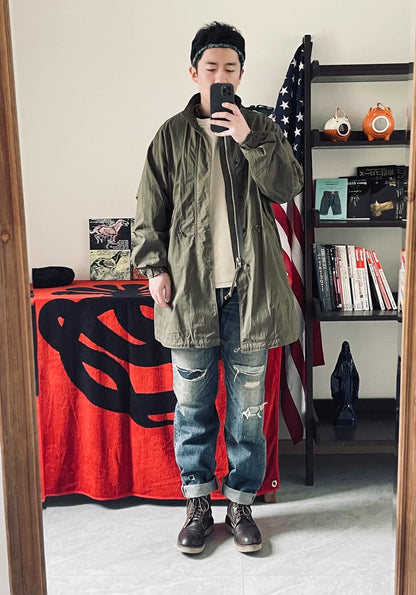 the real mccoys m65 parka jacket