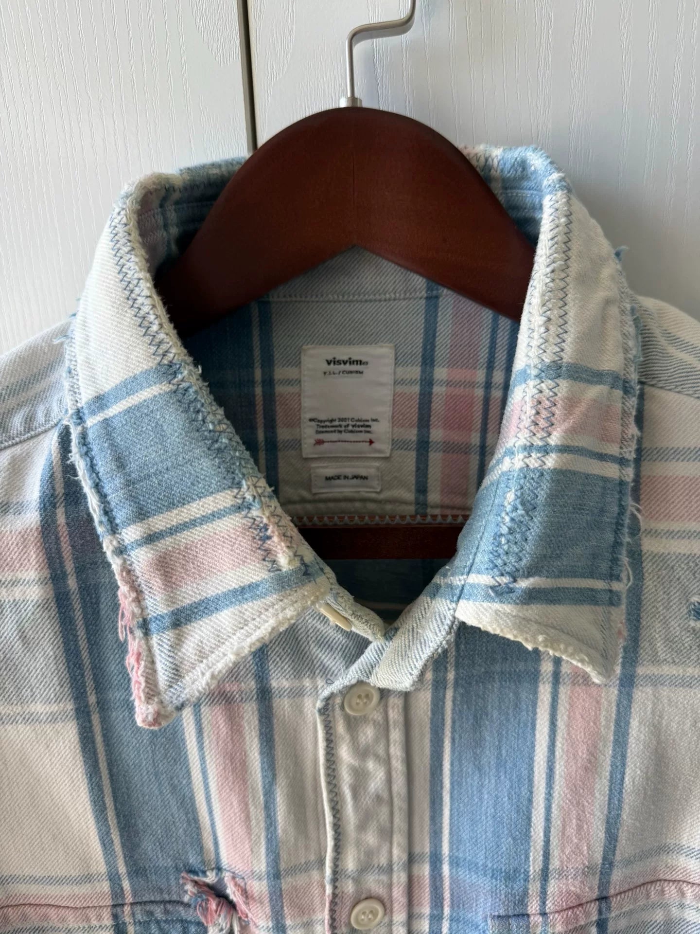 VISVIM 22SS Pioneer Check L/S Shirt