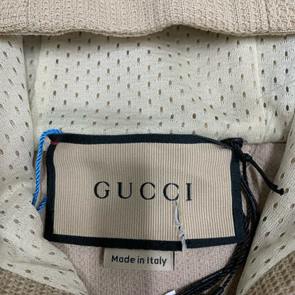 gucci khaki knit hoodie sweatshirt medium size