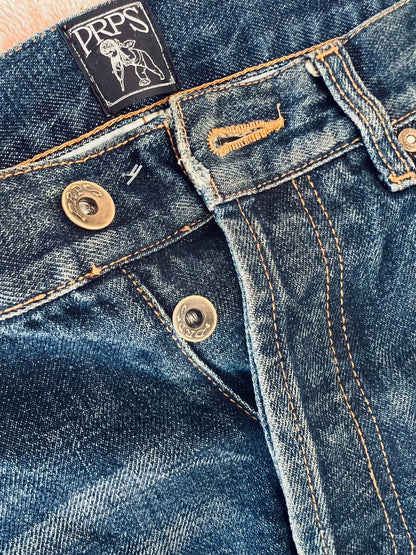 PRPS Blue W34 Straight Jeans