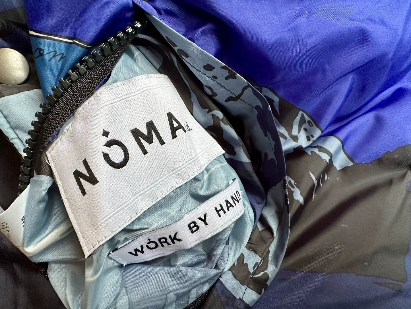 noma t.d. landscape stuffed jacket black gray
